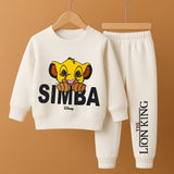 Lion Printed Winter Tracksuit