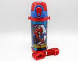 350 ml Spider Man Blue Thermal Metallic Water Bottle (GX-350)
