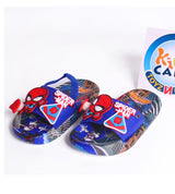 Spider Man Soft Summer Slippers With Elastic Backstrap for 1 to 3 Year Boys (V007)