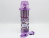 500 ml Unicorn Purple Thermal Metallic Water Bottle (GX-500)