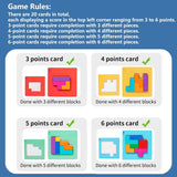 Russian Block Jigsaw Puzzle Game CAB3