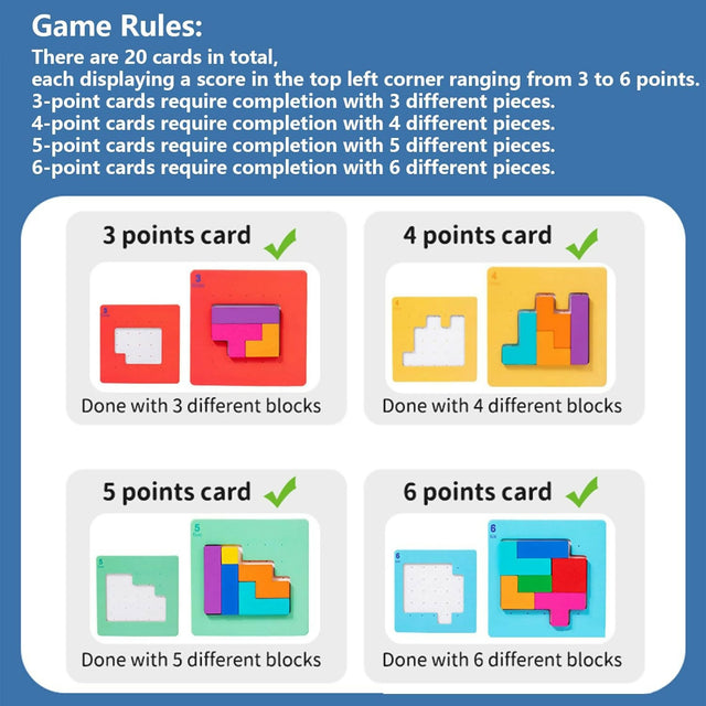 Russian Block Jigsaw Puzzle Game CAB3